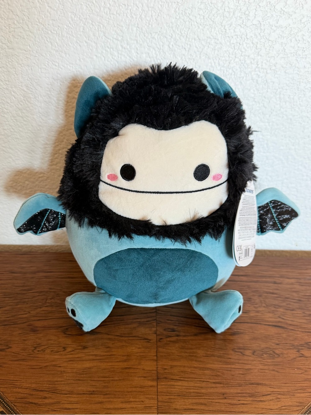 NWT 8 inch Skip Squishmallow Bigfoot Bat